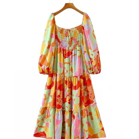 NEW SUNDAYUP easy does it floral dress in multicolor - Picture 2 of 2